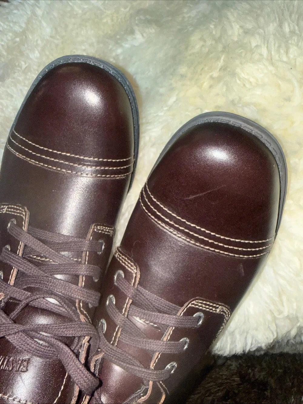 Eastland Men's Dark Brown Leather Chukka Boots